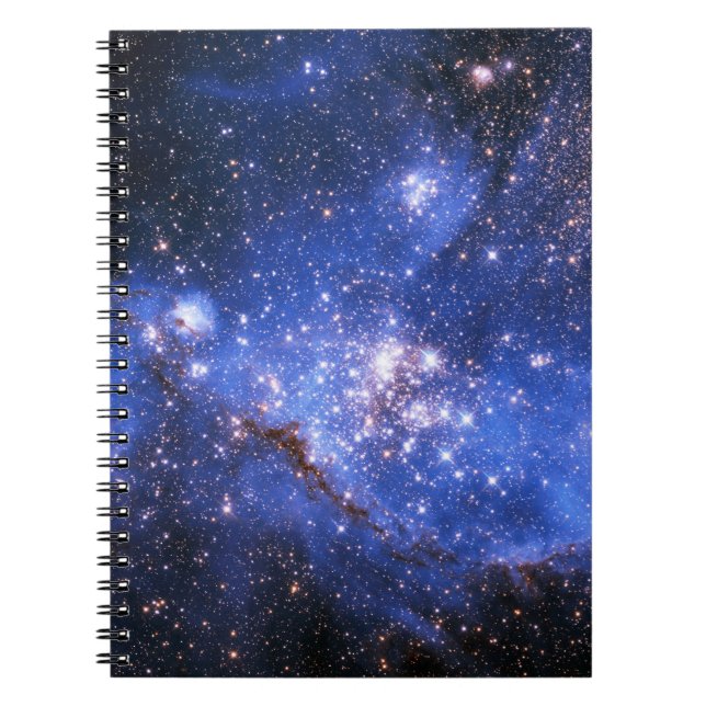 Cuaderno Estrellas Embriónicas azules caídas (Frente)