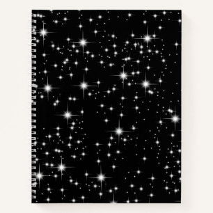Cuaderno Estrellas en blanco y negro