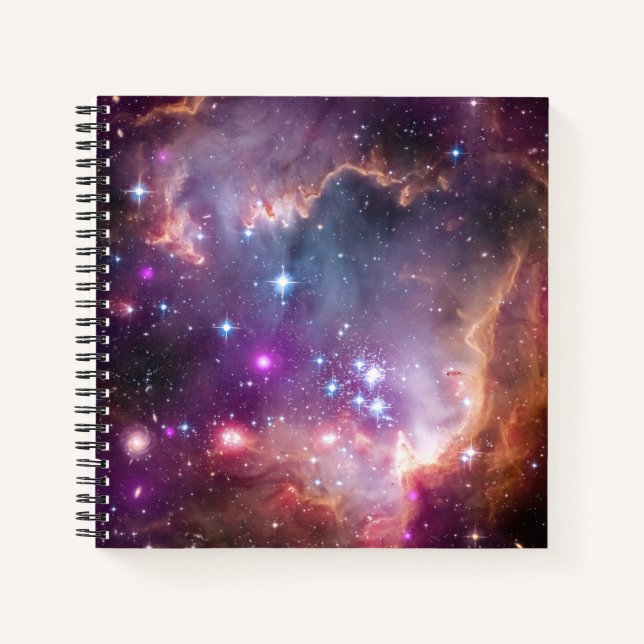 Cuaderno Estrellas Jóvenes En La Pequeña Nube Magallánica. (Anverso)