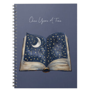 Cuaderno Estrellas Luna Libro Érase Una Vez