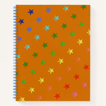 Estrellas multicolores de Crayon
