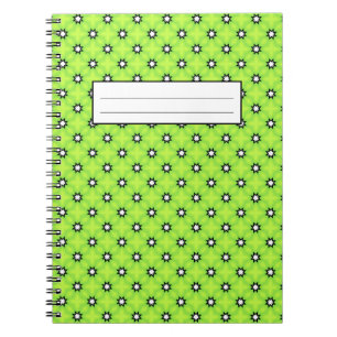 Cuaderno Estrellas negras y blancas