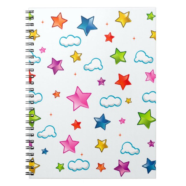 Cuaderno Estrellas personalizados (Frente)