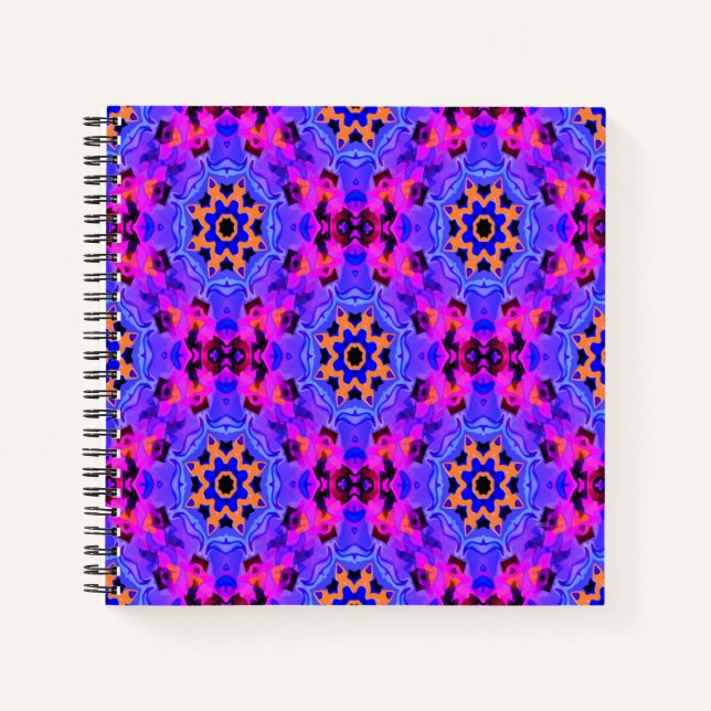 Cuaderno Estrellas psicodélicas... (Anverso)