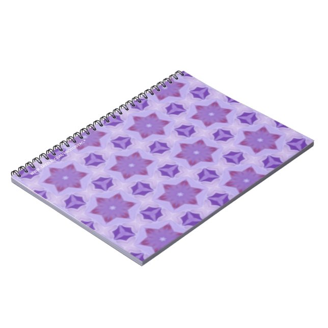Cuaderno Estrellas púrpuras (Lado Izquierdo)