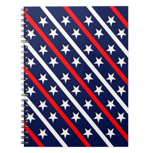 Cuaderno Estrellas y rayas (Frente)