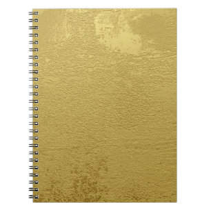 Cuaderno Estructura de fondo textura oro