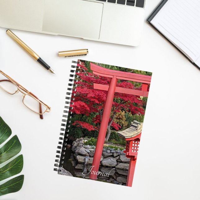 Cuaderno Estructuras de jardines japoneses y hojas de arce  (In Situ)