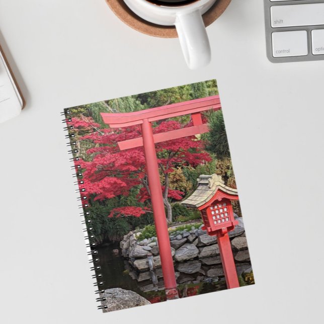 Cuaderno Estructuras de jardines japoneses y hojas de arce  (In Situ)