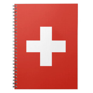 Cuaderno Estuche de teléfono de bandera de Suiza