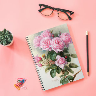 Cuaderno Estuche para iPhone Funda-Mate de Rosas Vintage