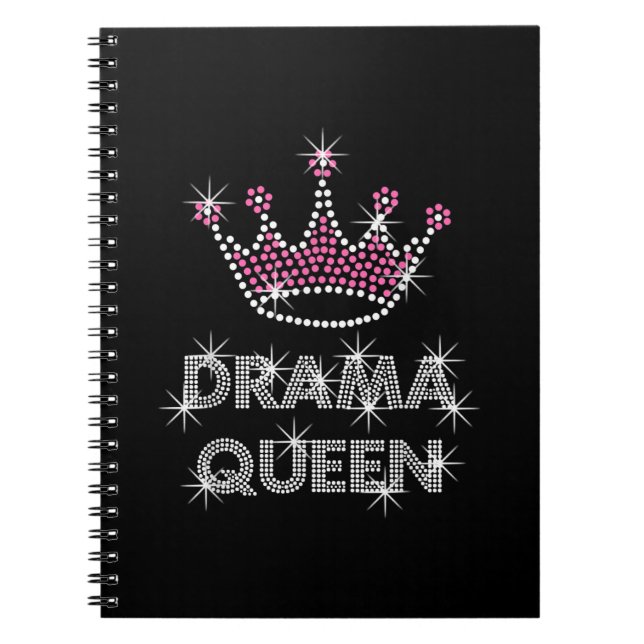 Cuaderno Estudiante de cine de actriz dramática que actúa R (Frente)