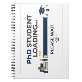 Cuaderno Estudiante de doctorado cargando por favor espere