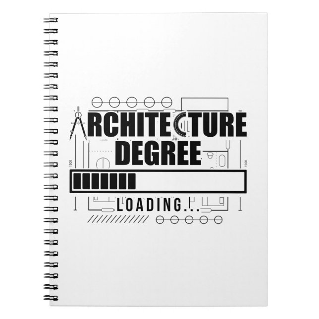 Cuaderno Estudiantes de arquitectura | Regalos de profesión (Frente)