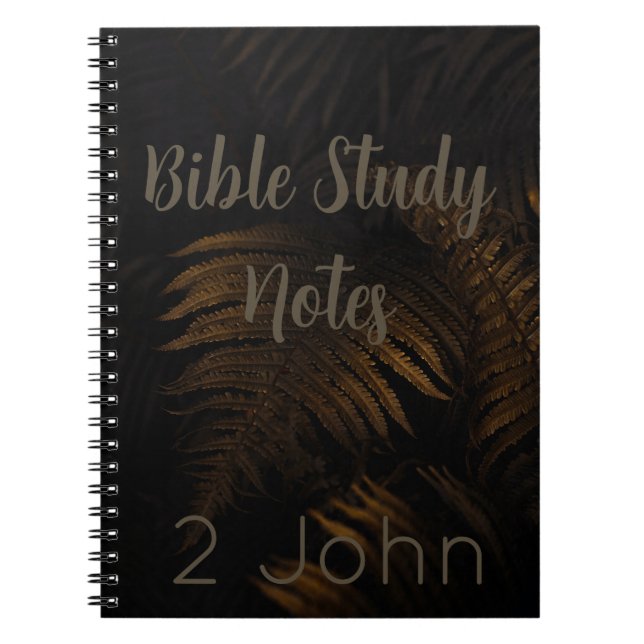 Cuaderno Estudio Bíblico-2 Juan (Frente)