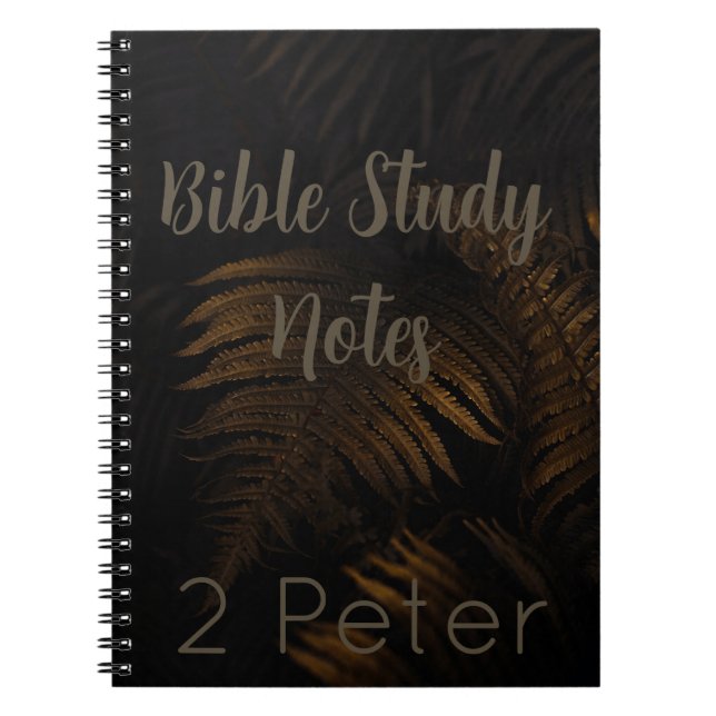 Cuaderno Estudio Bíblico-2 Pedro (Frente)