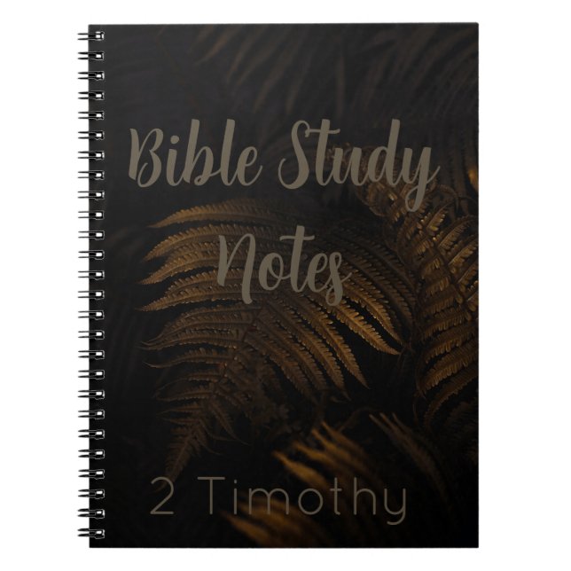 Cuaderno Estudio Bíblico-2 Timoteo (Frente)