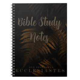 Cuaderno Estudio Bíblico-Eclesiastés