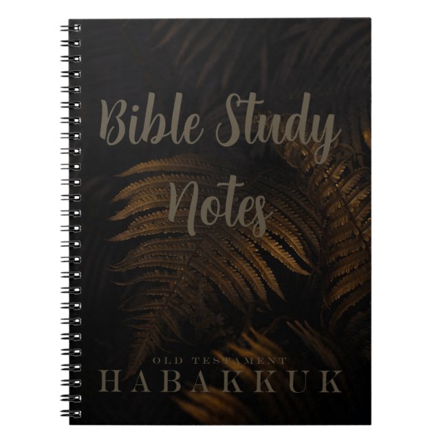 Cuaderno Estudio Bíblico-Habacuc (Frente)