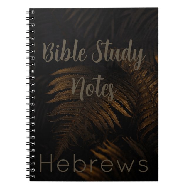 Cuaderno Estudio Bíblico-Hebreos (Frente)