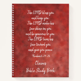 Cuaderno Estudio Bíblico La Bendición y Protección del Seño