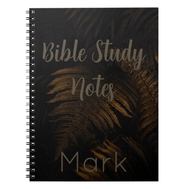 Cuaderno Estudio Bíblico-Marcos (Frente)