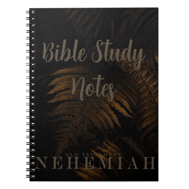 Cuaderno Estudio Bíblico-Nehmeiah (Frente)