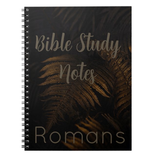 Cuaderno Estudio Bíblico-Romanos (Frente)