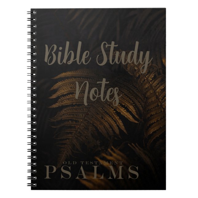 Cuaderno Estudio Bíblico-Salmos (Frente)