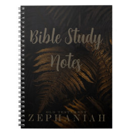 Cuaderno Estudio Bíblico-Zephaniah