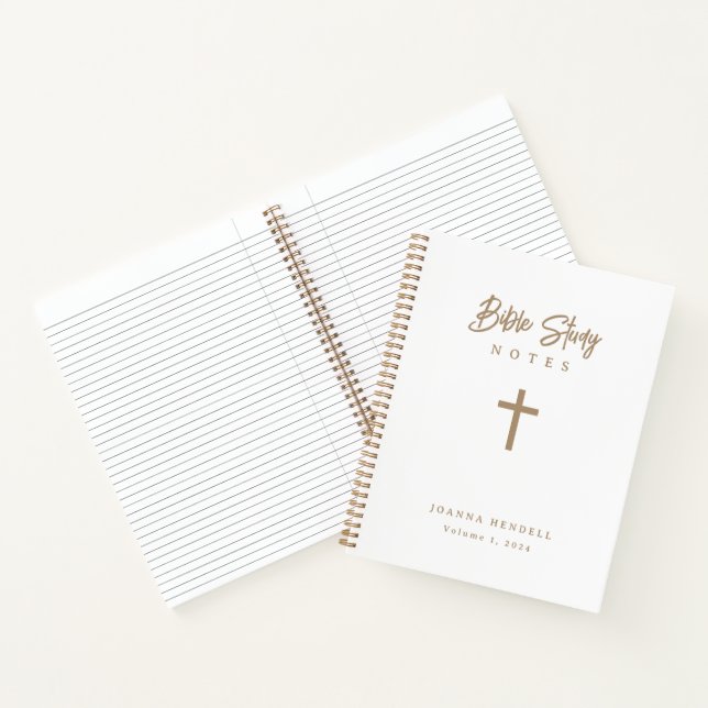 Cuaderno Estudio de caligrafía personalizada de oro cruzado (Interior)