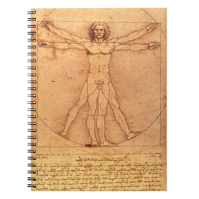 Cuaderno Estudio de la anatomía de Leonardo da Vinci del (Frente)