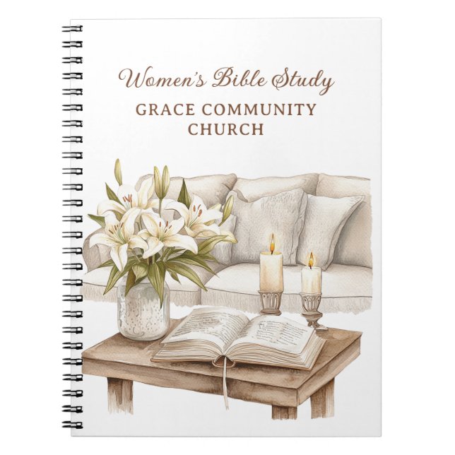 Cuaderno Estudio de la Biblia de Mujeres Personalizadas (Frente)