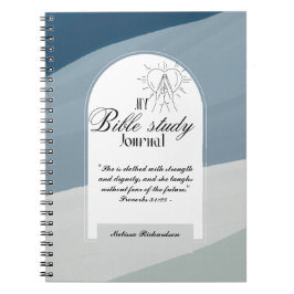 Cuaderno Estudio de la Biblia Personalizada Añadir nombre y