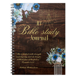 Cuaderno Estudio de la Biblia Personalizada Añadir nombre y