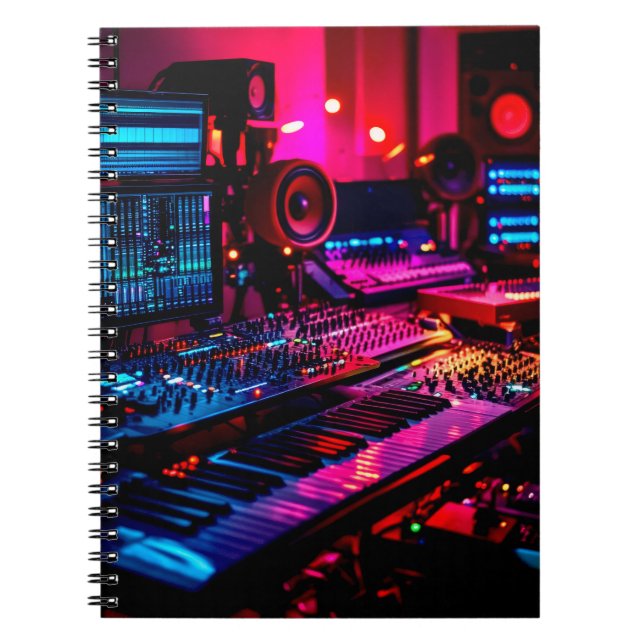 Cuaderno Estudio de Música en Casa (Frente)