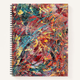 Cuaderno Estudios de Ignición No. 1 – espiral de Arte Abstr