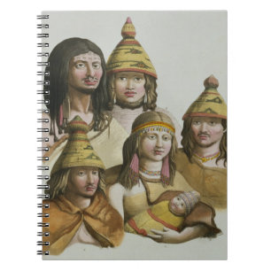 Cuaderno Estudios de los nativos americanos (litho del