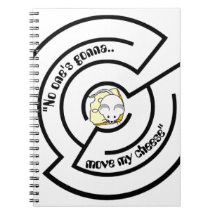 Cuaderno Estúpido Maze de queso de ratón