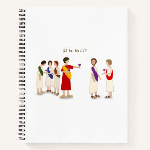 Cuaderno "¿Et Tu Brute?" Julio César en un Fiesta