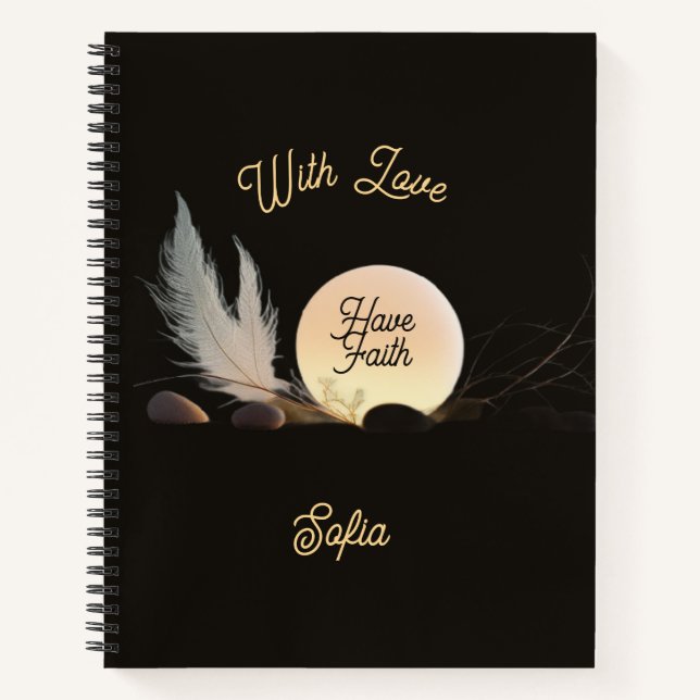 Cuaderno Eternal Light Spiritual Manifestation Luxury (Anverso)
