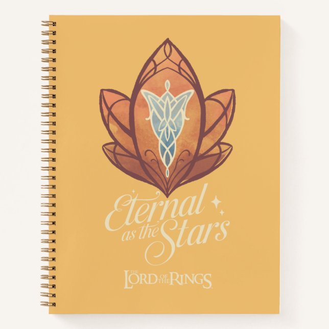Cuaderno Eterno como las Estrellas Evenstar Gráfico (Anverso)