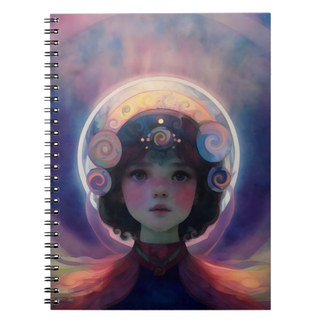 Cuaderno Ethereal Fantasy Celestial Child Dream Guardian (Frente)