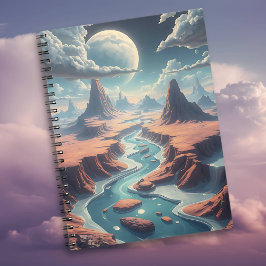 Cuaderno Ethereal Surreal World AI Art