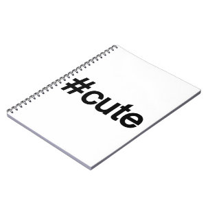 Cuaderno Etiqueta #Cute