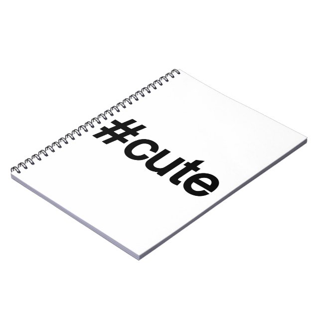 Cuaderno Etiqueta #Cute (Lado Izquierdo)
