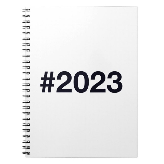 Cuaderno Etiqueta de 2023 (Frente)