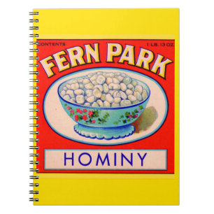 Cuaderno Etiqueta de las cerdas abominables del Fern Park d