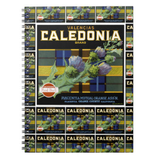 Cuaderno Etiqueta de Naranja de Caledonia multiimpresión
