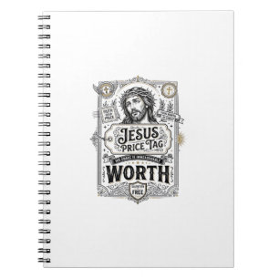 Cuaderno Etiqueta De Precio De Jesús Vale La Pena La Etique